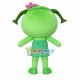 Spring Doll With Peach Blossom Mascot Costume Spring Doll With Peach Blossom Mascot Costume