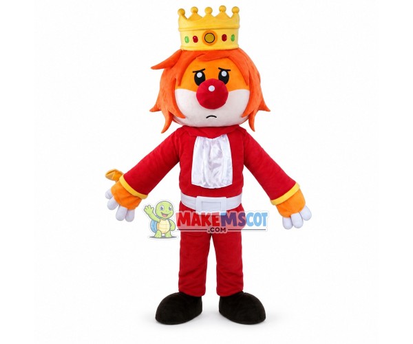 Anpanman With Crown Mascot Costume