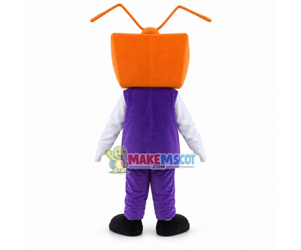 Old-fashioned Wired Radio Mascot Costume Old-fashioned Wired Radio Mascot Costume