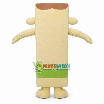 Long Shaped Wooden Plane Mascot Costume Long Shaped Wooden Plane Mascot Costume
