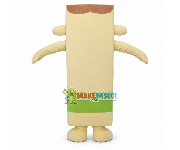 Long Shaped Wooden Plane Mascot Costume Long Shaped Wooden Plane Mascot Costume