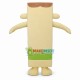 Long Shaped Wooden Plane Mascot Costume Long Shaped Wooden Plane Mascot Costume
