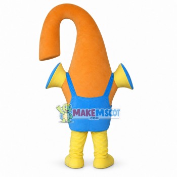 Lightweight Orange Faucet Mascot Costume