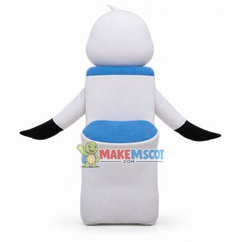 Seagull Flush Toilet Cartoon Mascot Costume Seagull Flush Toilet Cartoon Mascot Costume