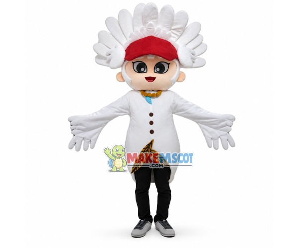 Respected Tribal Chief Mascot Costume