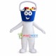 Plastic Basket With Cleaning Tools Mascot Costume Plastic Basket With Cleaning Tools Mascot Costume