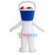 Plastic Basket With Cleaning Tools Mascot Costume Plastic Basket With Cleaning Tools Mascot Costume