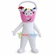 Plastic Basket With Cleaning Tools Mascot Costume Plastic Basket With Cleaning Tools Mascot Costume