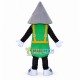Triangle Brick of Real Estate Company Mascot Costume Triangle Brick of Real Estate Company Mascot Costume
