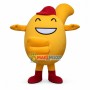 Thumb Up Finger Suit Cartoon Mascot Costume