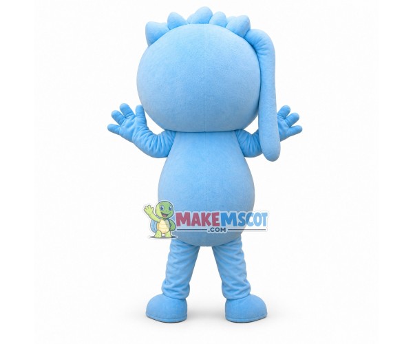 Ocean Waves With Headsets Cartoon Mascot Costume Ocean Waves With Headsets Cartoon Mascot Costume