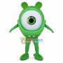 Bright Colored Monocular Mascot Costume