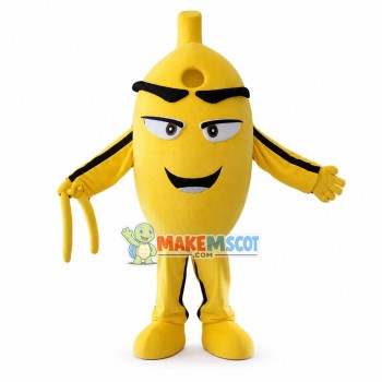 Cartoon Short Banana Mascot Costume