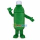 Green Plastic Beverage Bottle Mascot Costume Green Plastic Beverage Bottle Mascot Costume