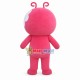 Pink Love Doll Cartoon Mascot Costume Pink Love Doll Cartoon Mascot Costume