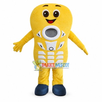 Phone of Mobile Telephone Network Mascot Costume