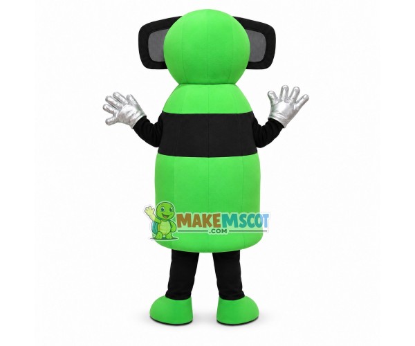 Stereo Phantom With Glasses Mascot Costume Stereo Phantom With Glasses Mascot Costume