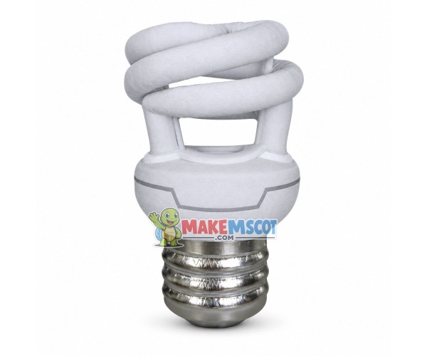 Threaded Energy-saving Lamp Mascot Costume Threaded Energy-saving Lamp Mascot Costume