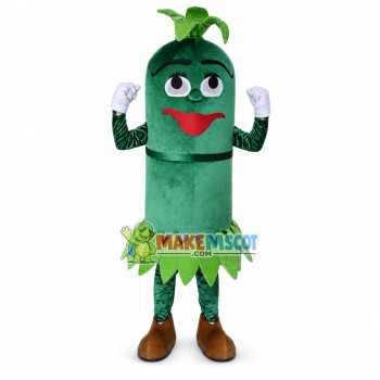 Podocarpus Potted Plant Mascot Costume Podocarpus Potted Plant Mascot Costume