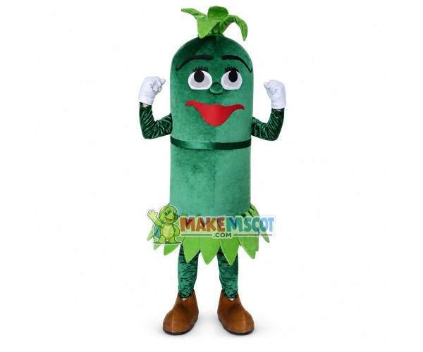 Podocarpus Potted Plant Mascot Costume Podocarpus Potted Plant Mascot Costume