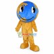 The Cartoon Earth Light Mascot Costume The Cartoon Earth Light Mascot Costume