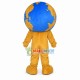 The Cartoon Earth Light Mascot Costume The Cartoon Earth Light Mascot Costume