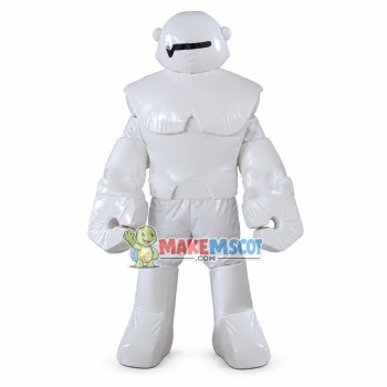 Lightweight White Tool Robot Mascot Costume Lightweight White Tool Robot Mascot Costume