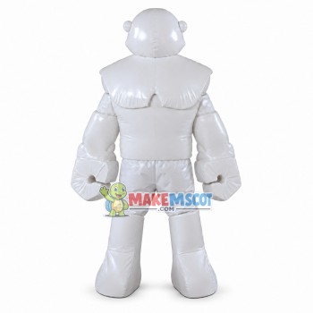 Lightweight White Tool Robot Mascot Costume