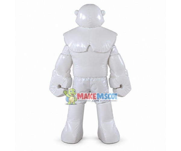 Lightweight White Tool Robot Mascot Costume Lightweight White Tool Robot Mascot Costume