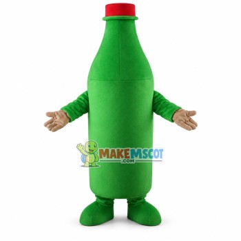 Big Bottle of Apple Juice Mascot Costume
