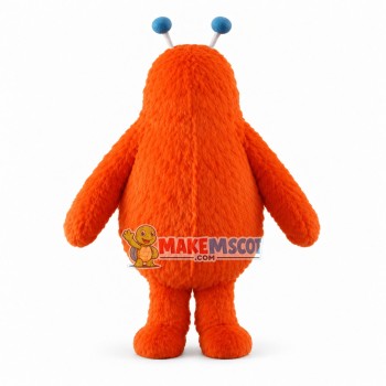 Alien Fur Monster With Tentacles Mascot Costume Alien Fur Monster With Tentacles Mascot Costume