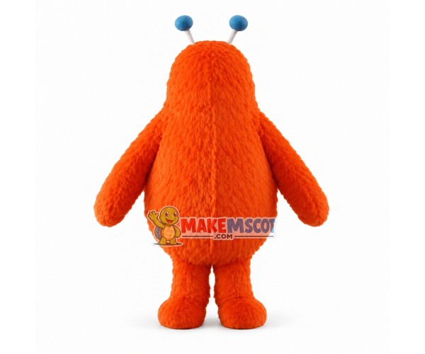 Alien Fur Monster With Tentacles Mascot Costume Alien Fur Monster With Tentacles Mascot Costume