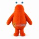 Alien Fur Monster With Tentacles Mascot Costume Alien Fur Monster With Tentacles Mascot Costume
