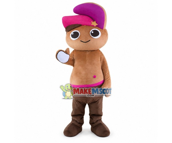 Shoeshine Black Boy Mascot Costume Shoeshine Black Boy Mascot Costume