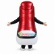 High-top Bright Red Sneaker Mascot Costume High-top Bright Red Sneaker Mascot Costume