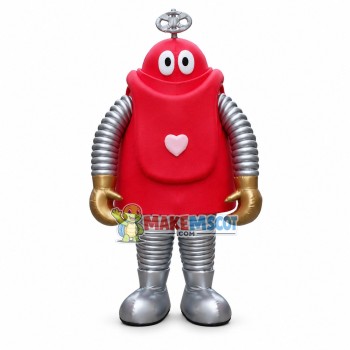 Robot Little Lubao Cartoon Mascot Costume