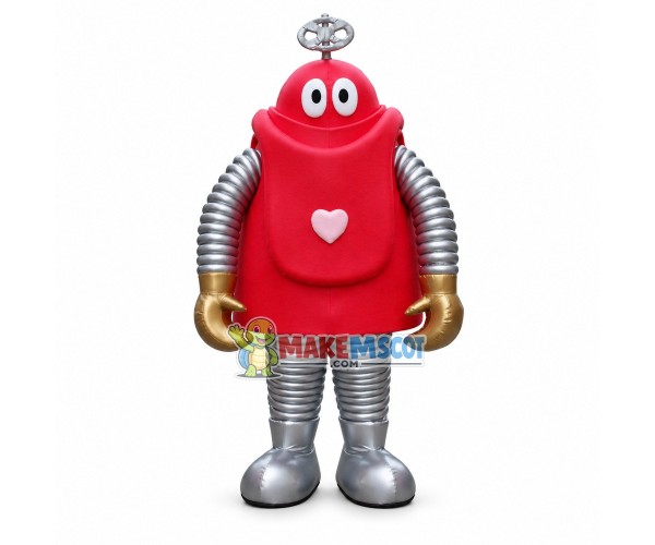 Robot Little Lubao Cartoon Mascot Costume Robot Little Lubao Cartoon Mascot Costume