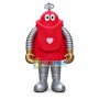 Robot Little Lubao Cartoon Mascot Costume