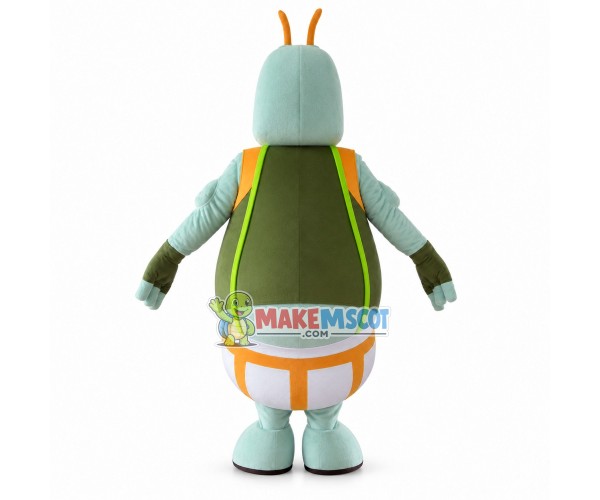 Alien With Big Belly Mascot Costume Alien With Big Belly Mascot Costume