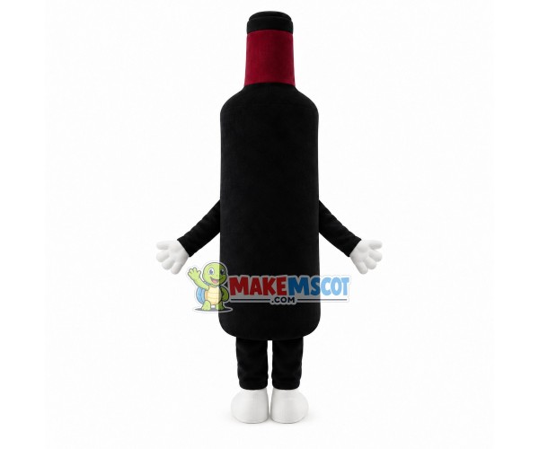Expensive Bottle of Wine Mascot Costume