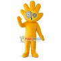 Hand Doll With Dizzy Expression Mascot Costume