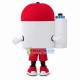 Portable White Camera Mascot Costume