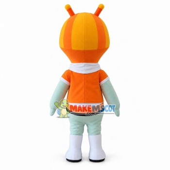 Penguin Doll With Squinting Eyes Mascot Costume Penguin Doll With Squinting Eyes Mascot Costume