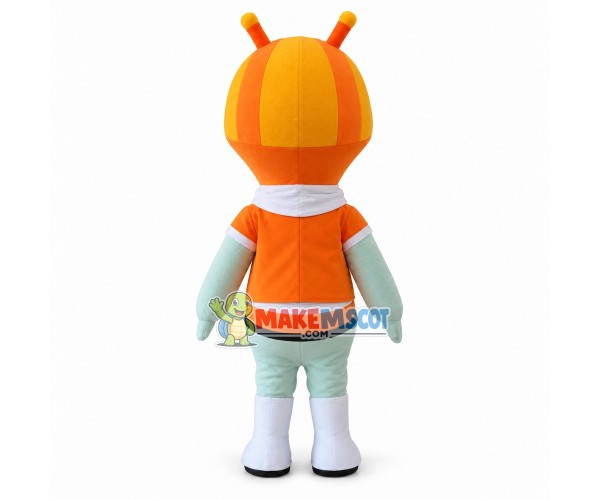 Penguin Doll With Squinting Eyes Mascot Costume Penguin Doll With Squinting Eyes Mascot Costume