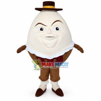 Shelled Nut In The Top Hat Mascot Costume