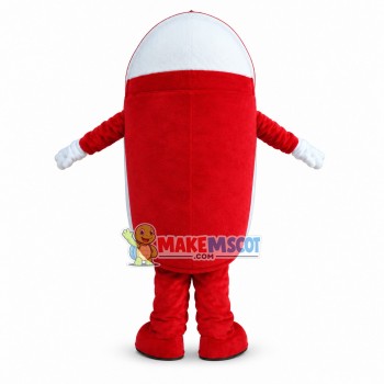 Exquisite Red Baby Shoe Mascot Costume Exquisite Red Baby Shoe Mascot Costume