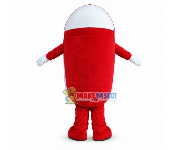 Exquisite Red Baby Shoe Mascot Costume Exquisite Red Baby Shoe Mascot Costume