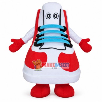 Lightweight Sneaker With Blue Laces Mascot Costume Lightweight Sneaker With Blue Laces Mascot Costume