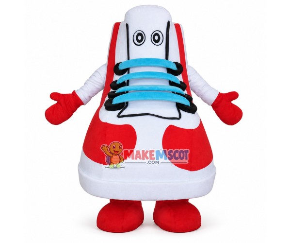 Lightweight Sneaker With Blue Laces Mascot Costume Lightweight Sneaker With Blue Laces Mascot Costume