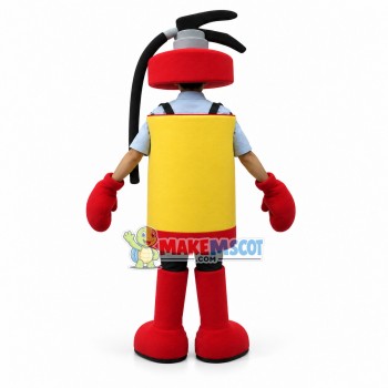 Manual Bicycle Pump Cartoon Mascot Costume Manual Bicycle Pump Cartoon Mascot Costume